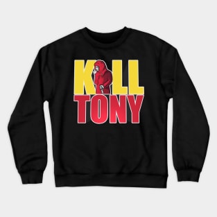 Kill Tony Red Hoodie -  Kill Tony Gifts & Merchandise for Sale Crewneck Sweatshirt